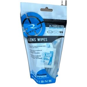 Radians Industrial Lens Wipes Silicone Free Made In USA Anti Fog/Static  25 Pk